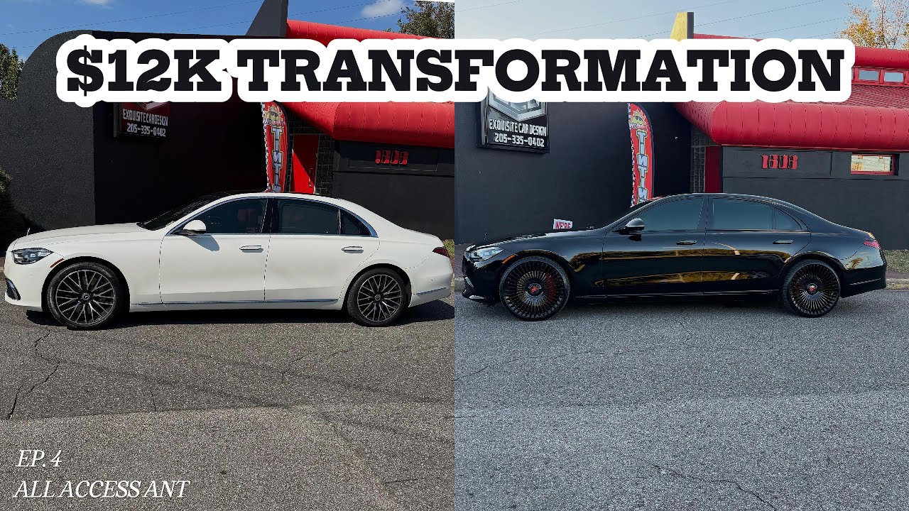 I Blacked Out My S580 with a $12,000 PPF Wrap | All Access Ant EP 4