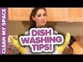 How to Hand Wash Dishes: 10 Handy Dish Washing Tips! Easy Dish Cleaning Ideas (Clean My Space)