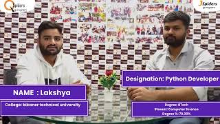 "Python Developer Dream Achieved! 🐍 Student Success Story"