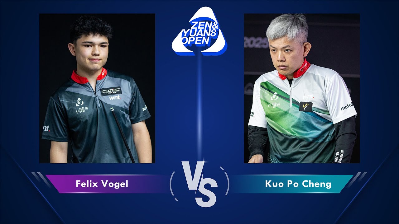 Felix Vogel vs Po-Cheng KUO 郭柏成｜2025 Zen Custom & Yuan 8 Open 源8仁桿盃