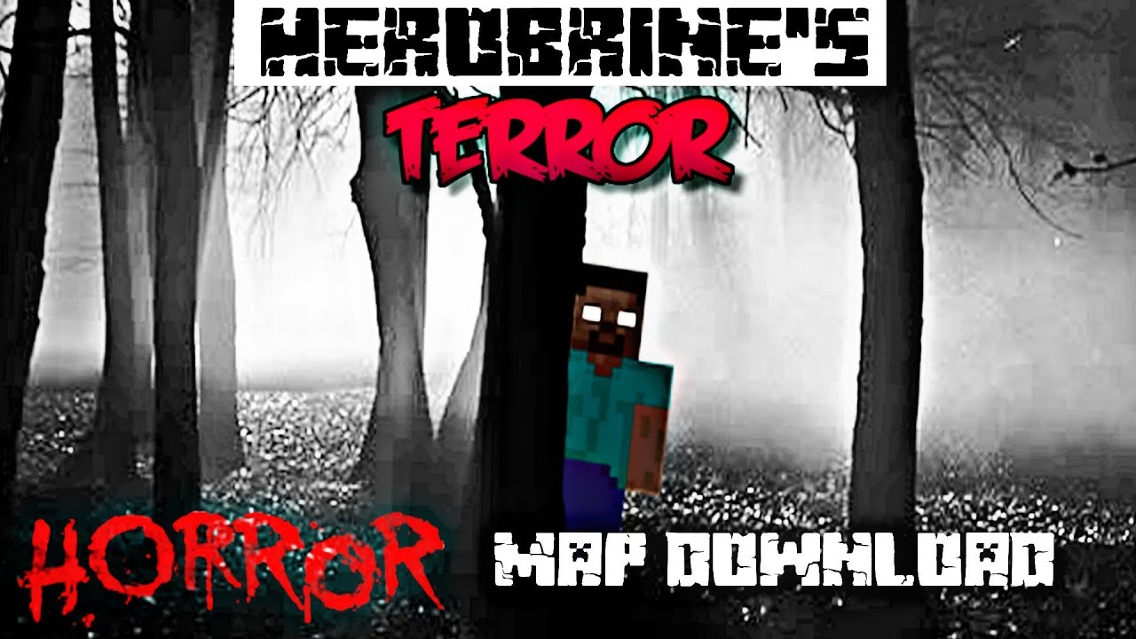 Download herobrine mod horror map for minecraft pe - YouTube