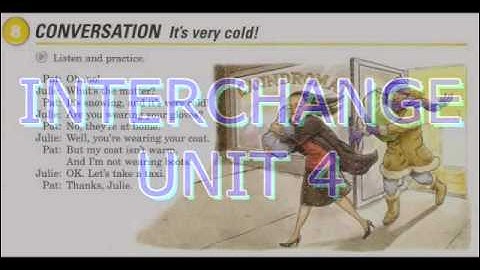 INTERCHANGE   UNIT 4