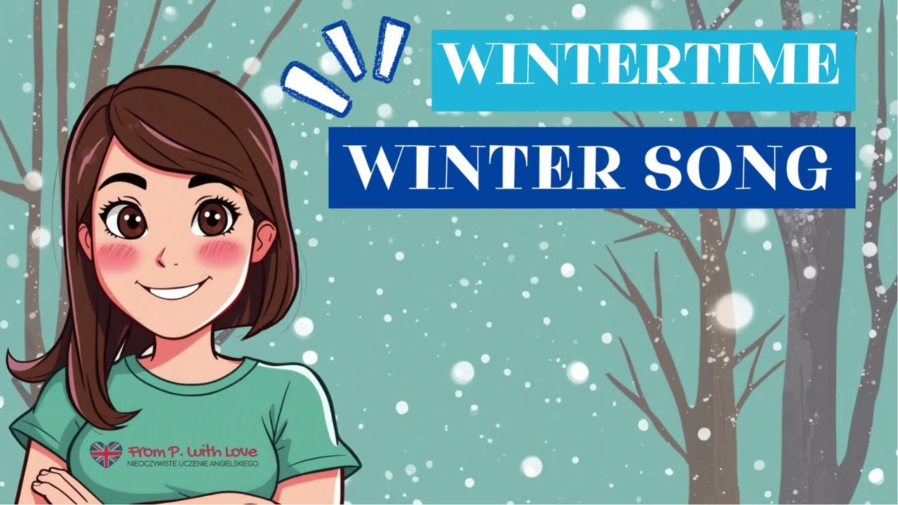 It's wintertime☃️ | ❄️ Winter song for kids | Zimowa piosenka dla dzieci po angielsku