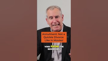 Annulment: Not a Quickie Divorce Like in Movies! (Truth Revealed)
