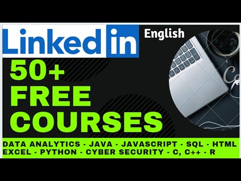 LinkedIn free courses with Certificate | Data Analytics Java Javascript Web Development SEO Tableau