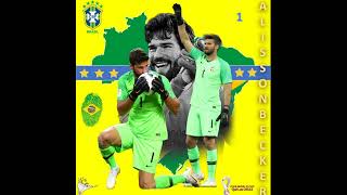 #1 - ALISSON BECKER - FIFA WORLD CUP 2022 - BRASIL