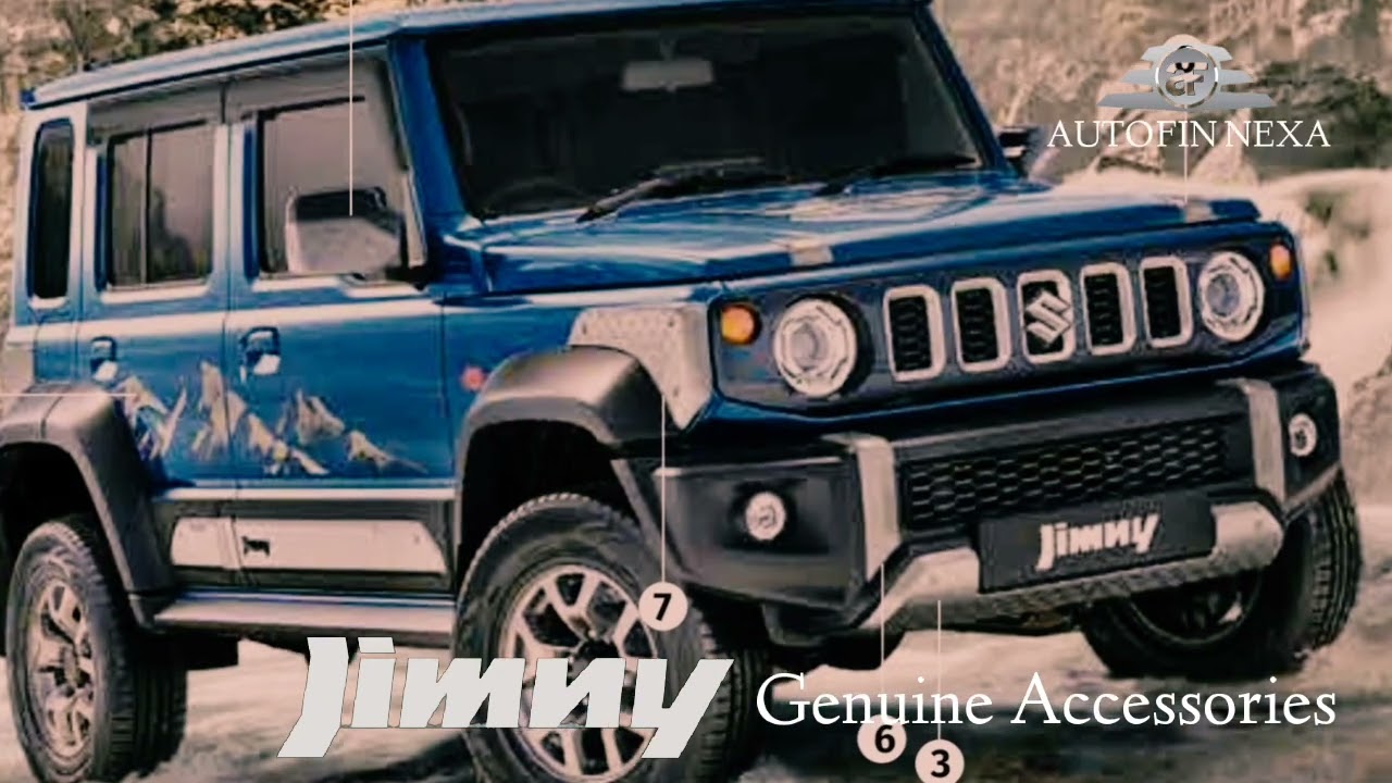 Maruti Suzuki Jimny Genuine Accessories