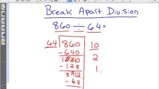 Break apart vs. Traditional Division