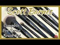 Scott Barnes Makeup Brushes | Unboxing, Review, Demo