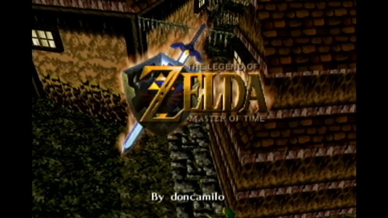[Wii VC] Ocarina of Time Master of Time Bonus Unintended Ending YouTube