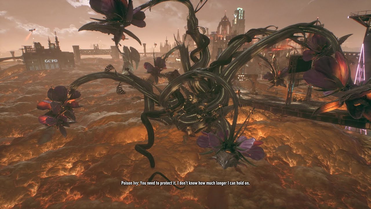 Batman Arkham Knight # E24 - Poison Ivy's Second Gigantic Plant at Founders  Island - YouTube