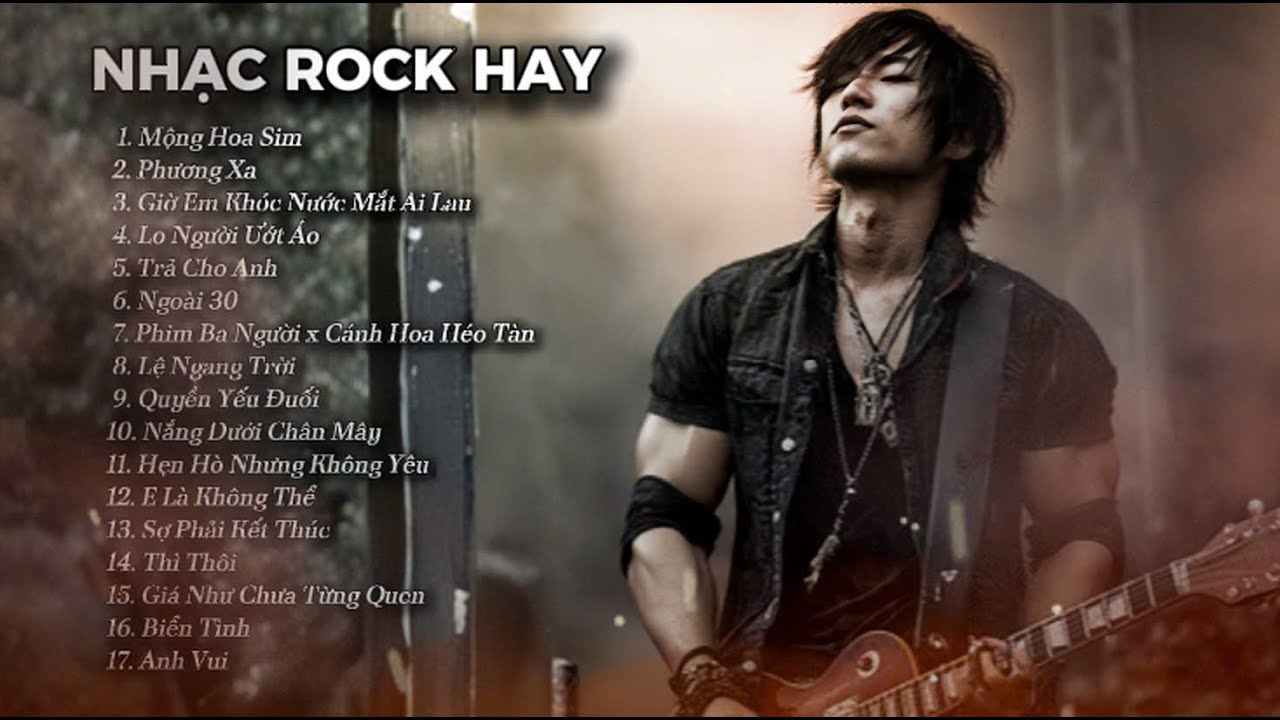 Metal Rock Bản Chuẩn Tiktok | NHẠC ROCK HAY | ROCK REMIX | MỘNG HOA SIM|TRẢ CHO ANH|LO NGƯỜI ƯỚT ÁO