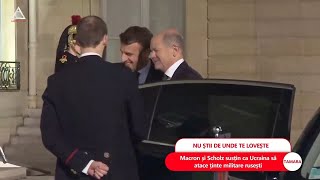 ATENȚIE: Macron și Scholz susțin ca Ucraina să atace ținte militare rusești