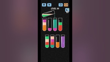 Water Color Sort Level 59 | Water Color Sort 59