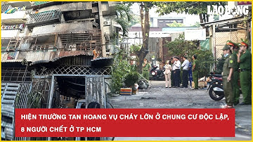 Hiện trường tan hoang vụ cháy lớn ở chung cư Độc Lập, 8 người chết ở TP HCM | BLD