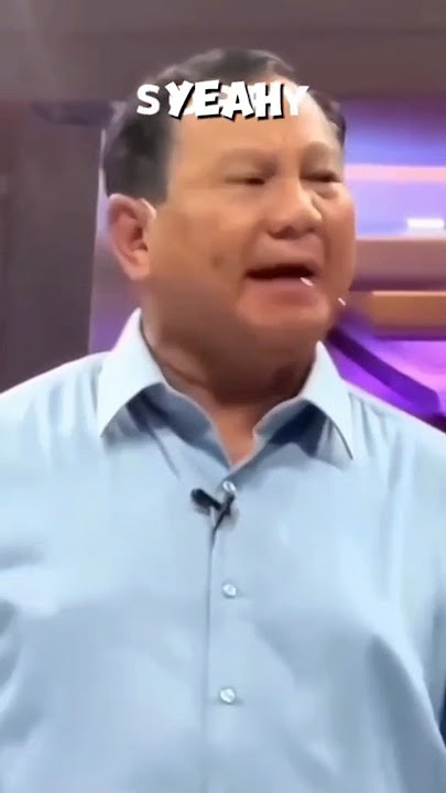 Sorry yeah #prabowo #okegas #tabraktabrakmasuk