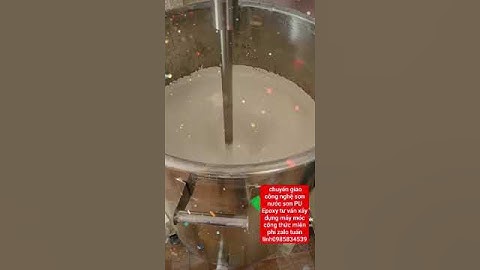 Hóa chất sơn nước hóa chất Pu Epoxy 0985834539