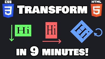 Learn CSS transformations in 9 minutes! 🔄