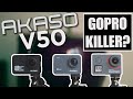 AKASO, Test la série V50, en 4k, Review d'une tueuse de GoPro pour un tiers du prix?