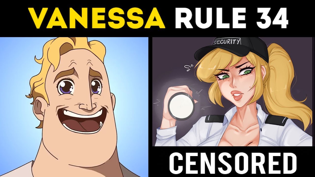 Vanessa RULE 34  Mr Incredible Becoming Canny Animation FNAF fanart FULL