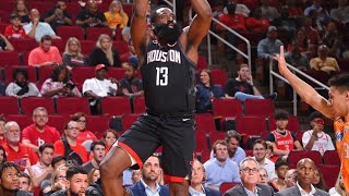 James Harden Debuts His One-Legged 3-Pointer Move Against The Shanghai Sharks