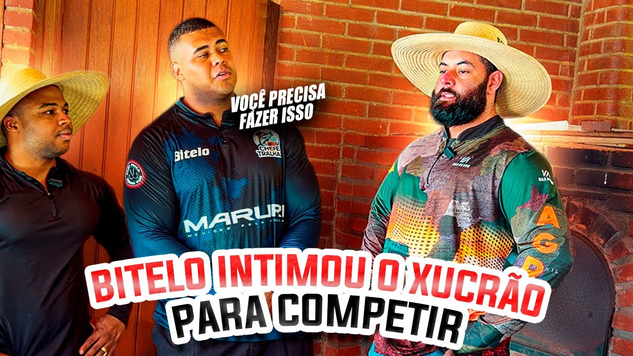 XUCRÃO RECEBEU UMA COBRANÇA DO BITELO PARA COMPETIR