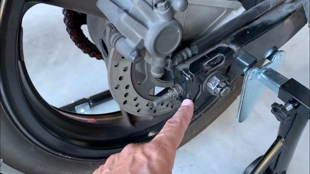 Kawasaki Ninja Chain Tensioner Fix YouTube
