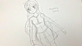 My drawing website: http://www.angieartmanga.com/ how to draw manga
body for beginners. this is own way the anime girl. the...