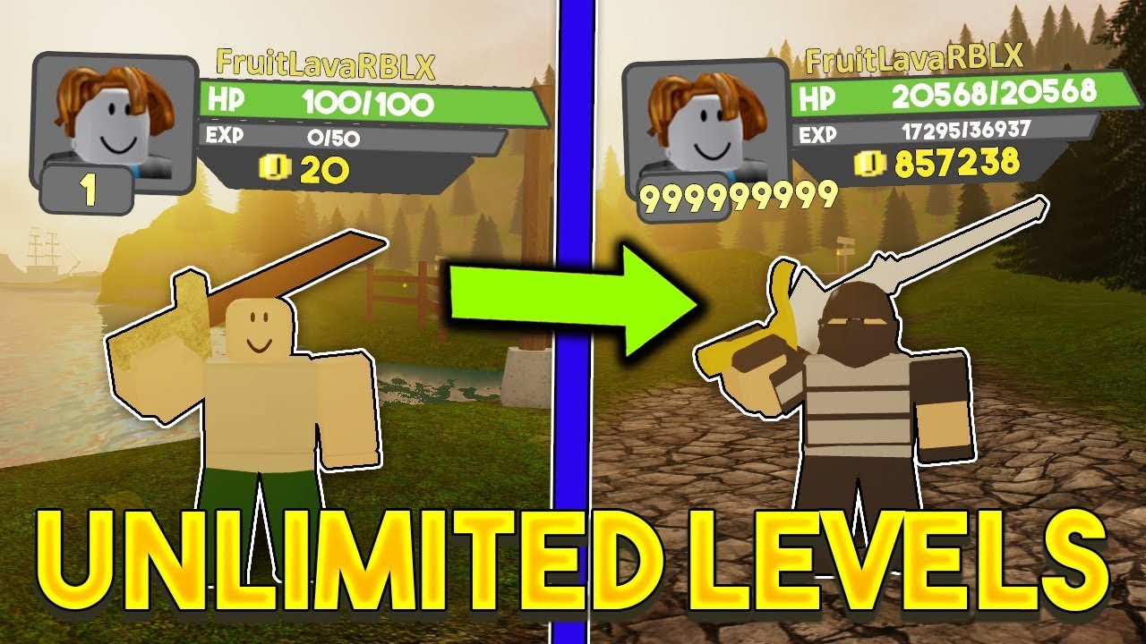 New Unlimited Level Up Glitch In Dungeon Quest Unlimited Levels