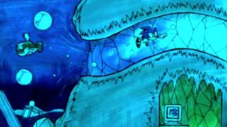 Blue Ocean Zone (Genesis/Mega Drive Version) - Inspired by Sonic 2 Concept Art screenshot 3