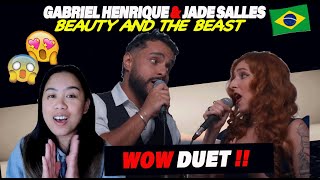 Gabriel Henrique & Jade Salles - Beauty and the Beast | 😱💕 MJ Reaction Resimi