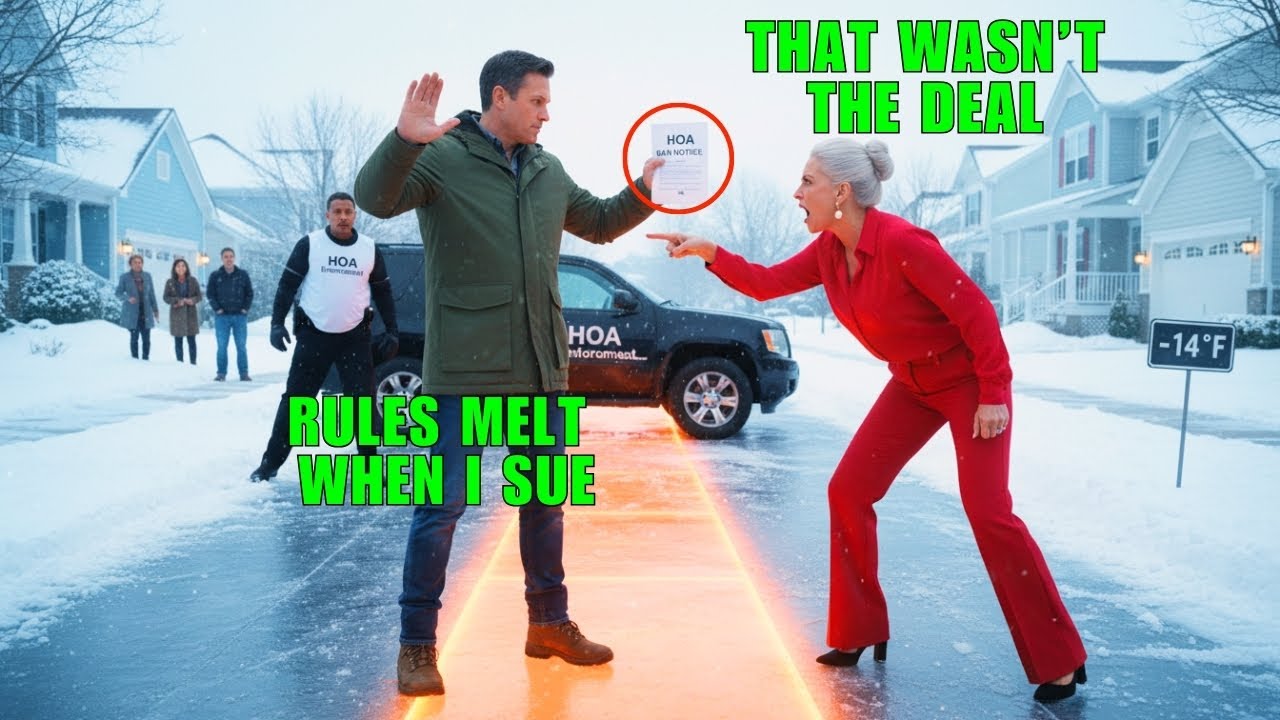 HOA Banned My Heated Walkway During Blizzard, So I Shut Down Their Illegal Community Well