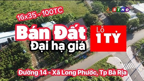 Chính chủ Bán đất mặt tiền đường 14 - Tp Bà Rịa