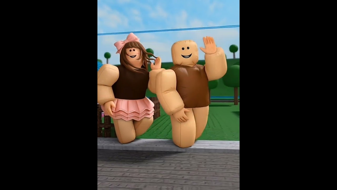 Costume Carl and Carla do Soda Pop dance 😜 #roblox #sodapop