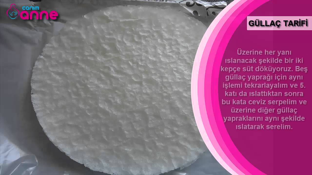 Güllaç yaprağından şöbiyet yapımı Güllaç yaprağından şöbiyet yapımı