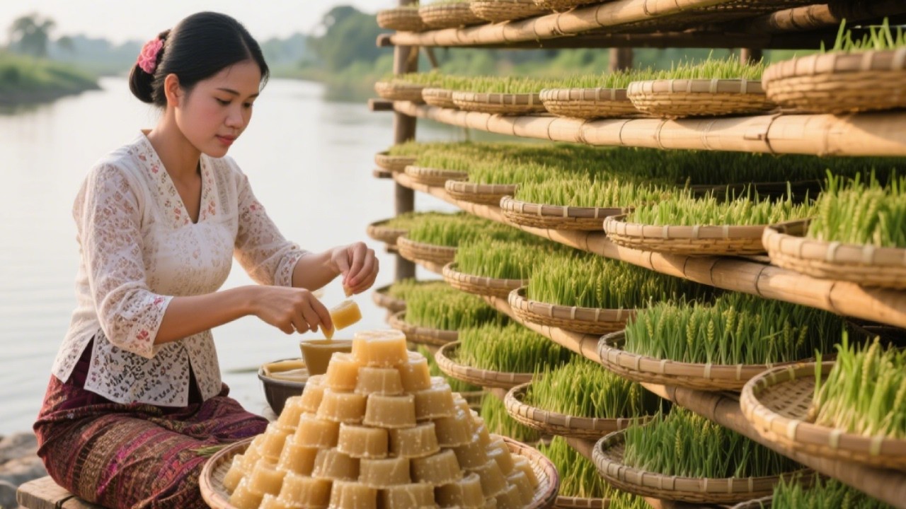 Dulce de Dragón: Milenaria Artesanía China. Hilos Finos de Azúcar, Sabor Intenso de Humanidad.