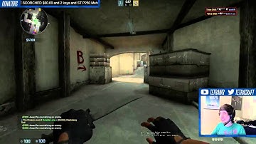 CS:GO Ace with a zeus and CHANCE KNIFE