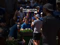 Wie heißt es so schön: Antworten gibt man auf dem Platz! 🎾💪 #shorts