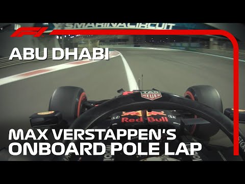 Max Verstappen's Pole Lap | 2020 Abu Dhabi Grand Prix | Pirelli