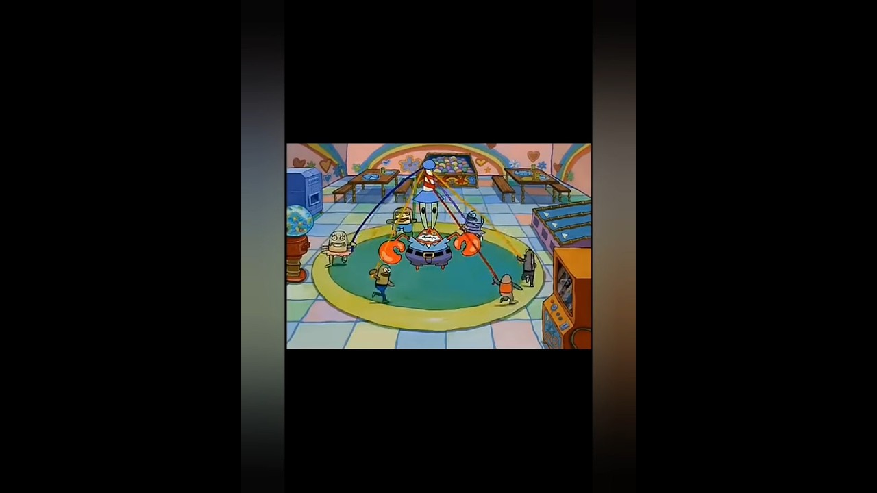 Mr. Krabs is Not Feeling It Now and Goes Full Joker Mode #shorts #joker #spongebob
