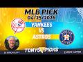 Yankees vs. Astros MLB Betting Odds &amp; Picks, 4/25/26 | Night Moves Show