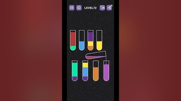 Water sort puzzle   Level 72