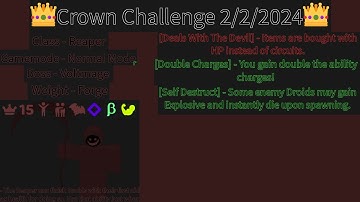 Crown Challenge 2/2/2024 - Randomly Generated Droids