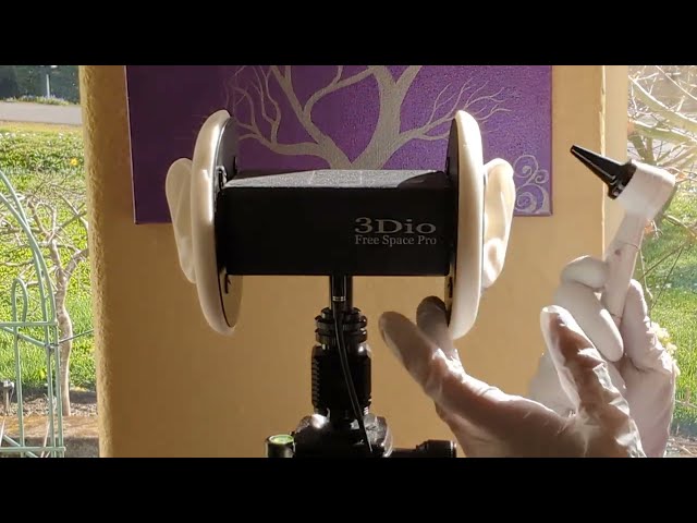 ASMR - Ear Cleaning and Stone Massage Roleplay - Palpating, Ear Folding, Picking - Soft Spoken