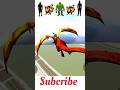 🔥 Franklin vs Hulk vs Zombie 😱 | Ultimate Battle in Indian Bike Driving 3D #shorts