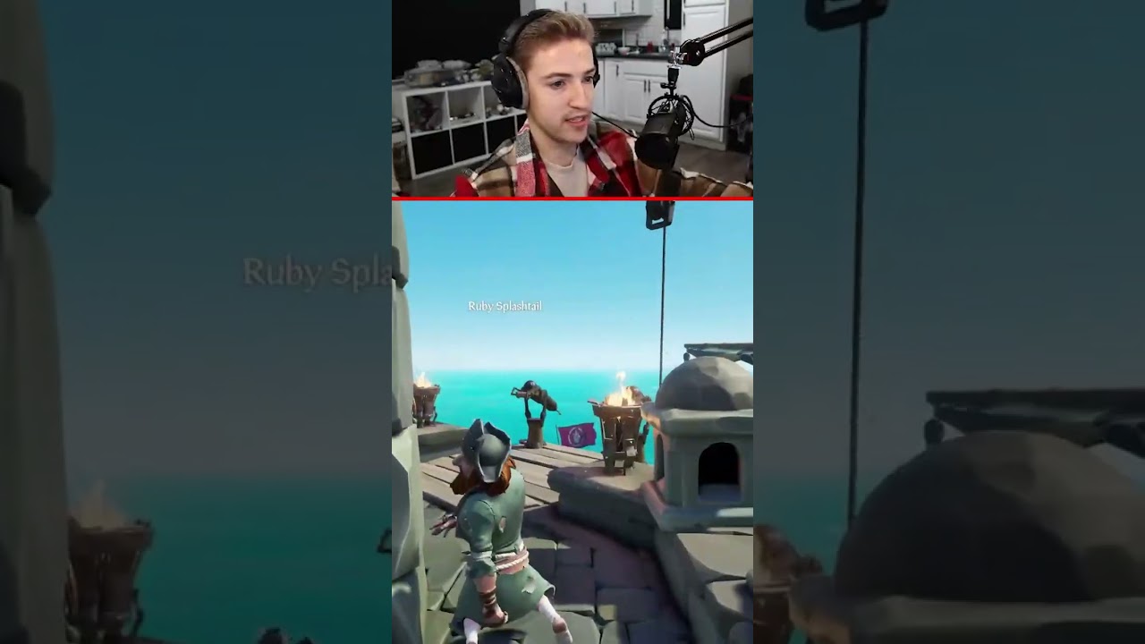 Pirate RAGES after Losing his Loot in Sea of Thieves