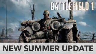 Battlefield 1 July Summer Update - Xbox One X 4K Support And More