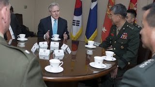 SECNAV Holds All-Hands Calls in Korea; Sailor Receives USO Award (HL 10)