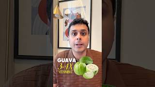 This Secret Fruits is rich in Vitamin C? Oranges❌ #vitaminc #orange #guava