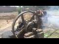 Old Block  diesel engine technology - ruston hornsby engine -tubewell in Pakistan Saqib Studio